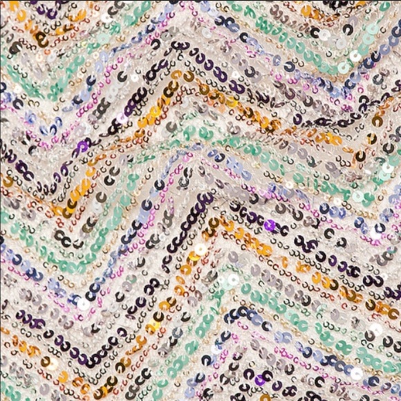 NWT NBD Racquel Mini Dress - Pastel Rainbow Sm/2-4 - Picture 6 of 10